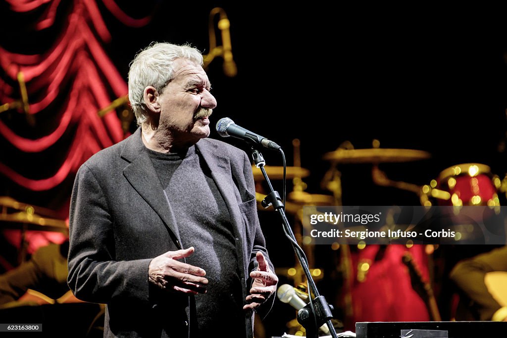 Paolo Conte Performs In Milan