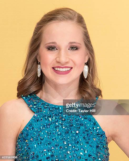 Olympic gymnast Madison Kocian attends the 50th annual CMA Awards at the Bridgestone Arena on November 2, 2016 in Nashville, Tennessee.