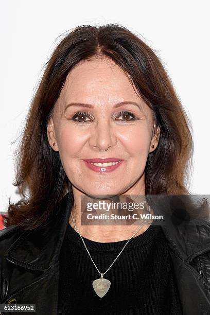 Arlene Phillips attends the opening night of 'School Of Rock The Musical' at the New London Theatre, Drury Lane on November 14, 2016 in London,...