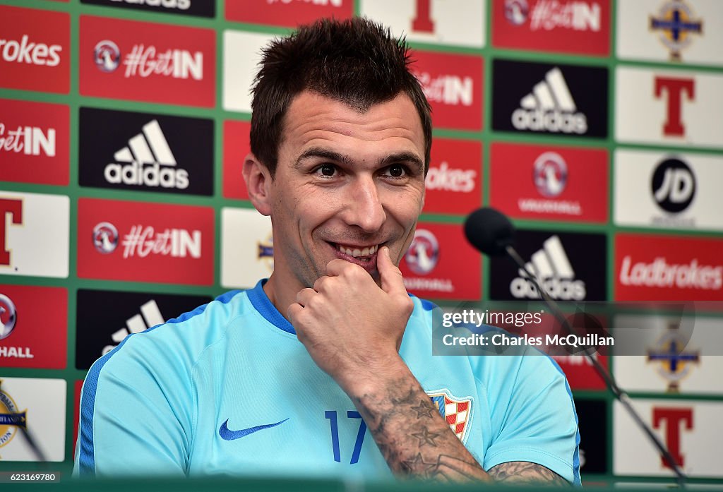 Croatia Training and Press Conference