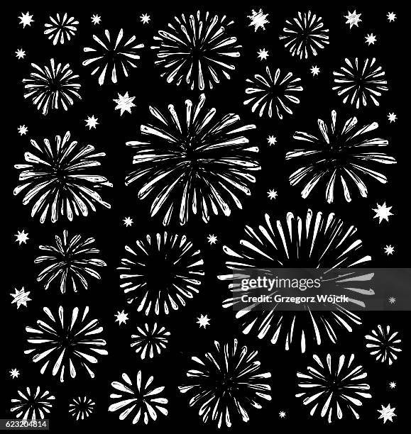 Firework Pattern Drawing Draw Fireworks Photos and Premium High Res Pictures - Getty Images