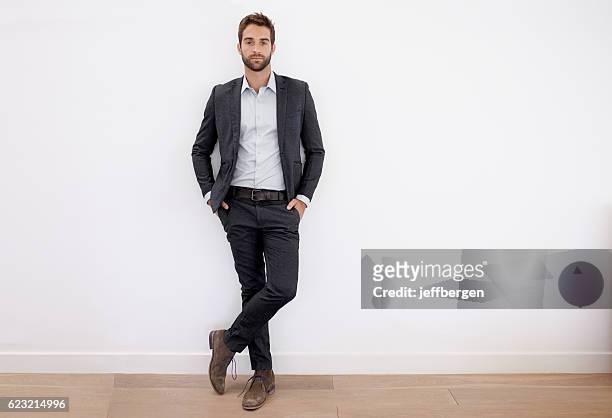 dressed in his business best - handsome people stock pictures, royalty-free photos & images