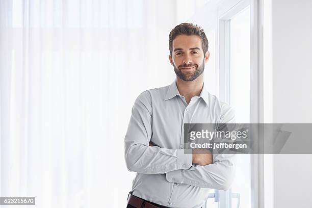 confidence looks great on him - all shirts stock pictures, royalty-free photos & images