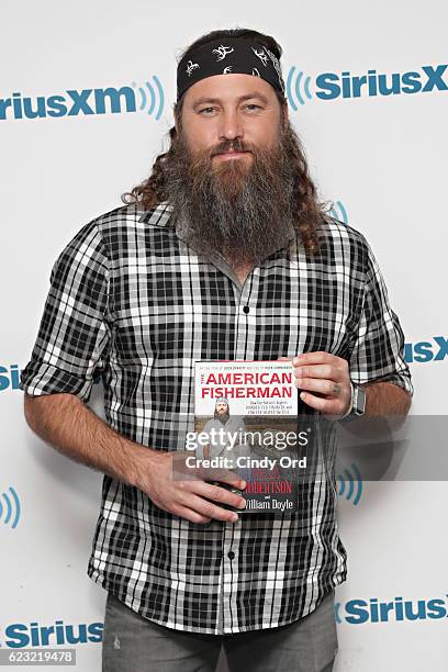 Personality Willie Robertson visits the SiriusXM Studios on November 14, 2016 in New York City.