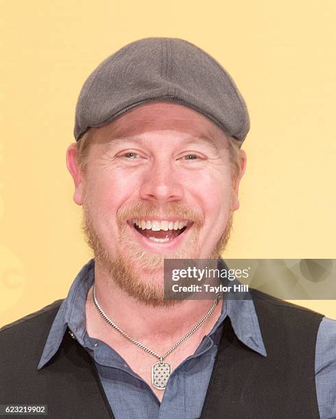 Musical artist Brian Collins attends the 50th annual CMA Awards at the Bridgestone Arena on November 2, 2016 in Nashville, Tennessee.