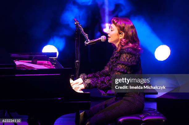 Regina Spektor performs at the Royal Festival Hall on November 14, 2016 in London, England.