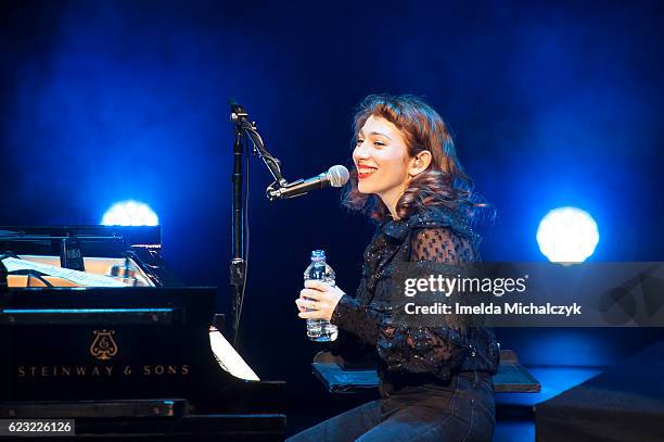 Regina Spektor performs at the Royal Festival Hall on November 14, 2016 in London, England.