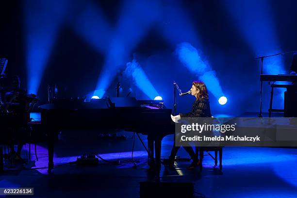 Regina Spektor performs at the Royal Festival Hall on November 14, 2016 in London, England.