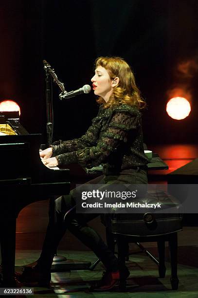 Regina Spektor performs at the Royal Festival Hall on November 14, 2016 in London, England.