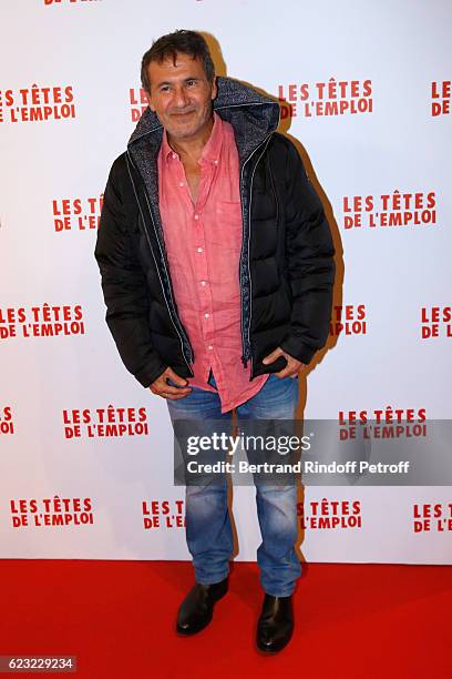Dove Attia attends "Les Tetes de l''Emploi" Paris Premiere at Cinema Gaumont Opera Capucines on November 14, 2016 in Paris, France.