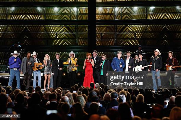 Charlie Daniels, Charley Pride, Dwight Yoakam, Carrie Underwood, Randy Travis, Brad Paisley, Reba McEntire, Vince Gill, Jeff Cook, Randy Owen, Teddy...