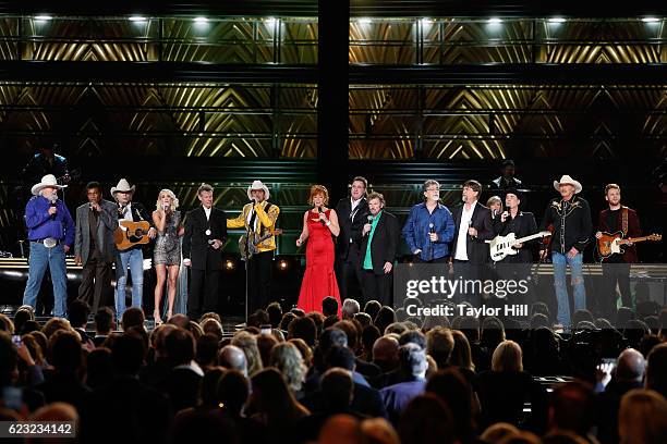 Charlie Daniels, Charley Pride, Dwight Yoakam, Carrie Underwood, Randy Travis, Brad Paisley, Reba McEntire, Vince Gill, Jeff Cook, Randy Owen, Teddy...