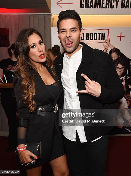 Preeya Kalidas and Jamal Andreas attend the press night performance of "School Of Rock: The Musical" at The New London Theatre, Drury Lane, on...