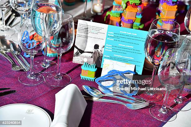 General view during Worldwide Orphans 12th Annual Gala at Cipriani Wall Street on November 14, 2016 in New York City.