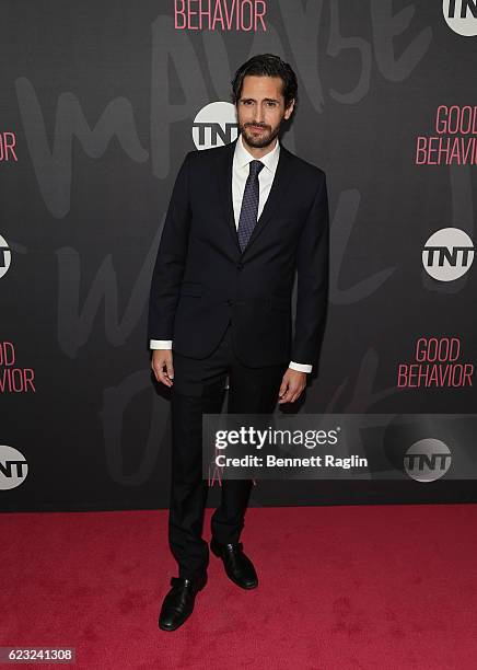Actor Juan Diego Botto attends "Good Behavior" New York Premiere at The Roxy Hotel on November 14, 2016 in New York City.
