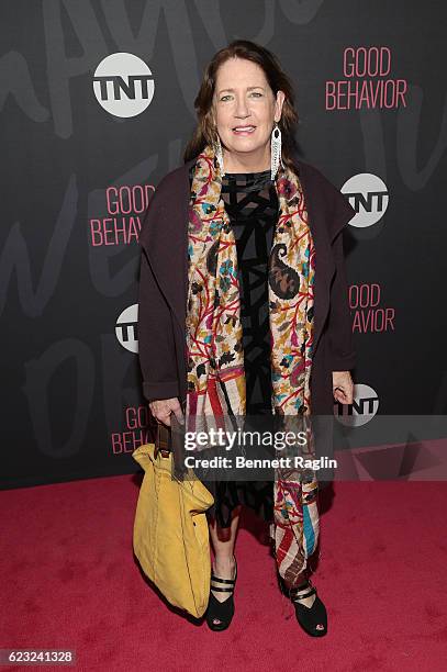 Actress Ann Dowd attends "Good Behavior" New York Premiere at The Roxy Hotel on November 14, 2016 in New York City.