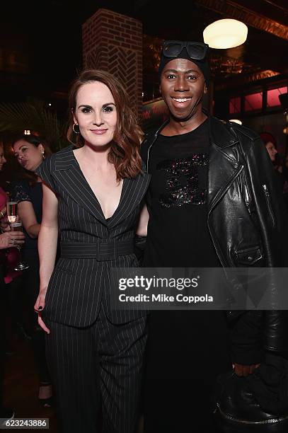 Actress Michelle Dockery and J. Alexander attend the "Good Behavior" NYC Premiere at Roxy Hotel on November 14, 2016 in New York City. 26491_001