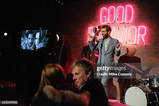 Band performs during the "Good Behavior" NYC Premiere at Roxy Hotel on November 14, 2016 in New York City. 26491_001