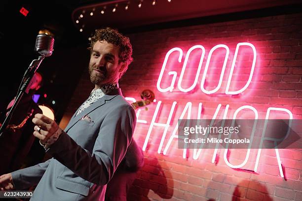 Band performs during the "Good Behavior" NYC Premiere at Roxy Hotel on November 14, 2016 in New York City. 26491_001