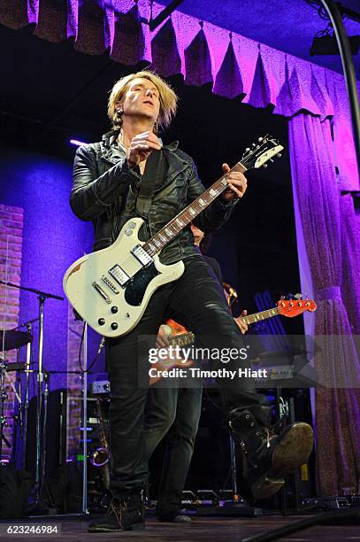 John Rzeznik of Goo Goo Dolls performs a private concert for Sirius XM at City Winery on November 14, 2016 in Chicago, Illinois.
