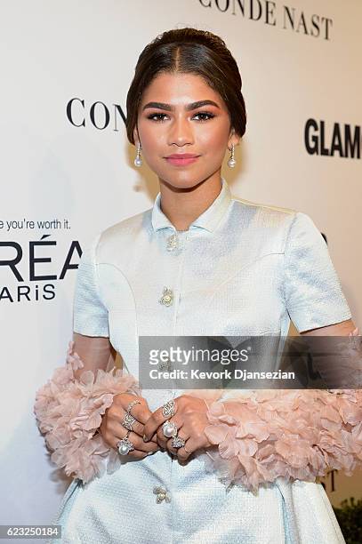 Honoree Zendaya attends Glamour Women Of The Year 2016 at NeueHouse Hollywood on November 14, 2016 in Los Angeles, California.