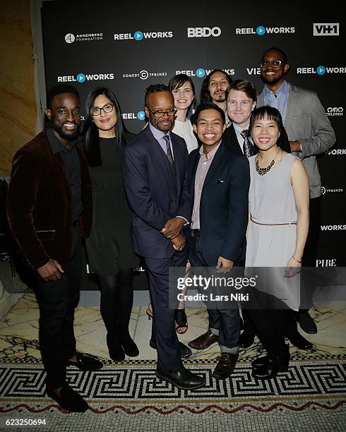 Guests from the BBDO advertising agency attend the Reel Works Benefit Gala 2016 at Capitale on November 14, 2016 in New York City.