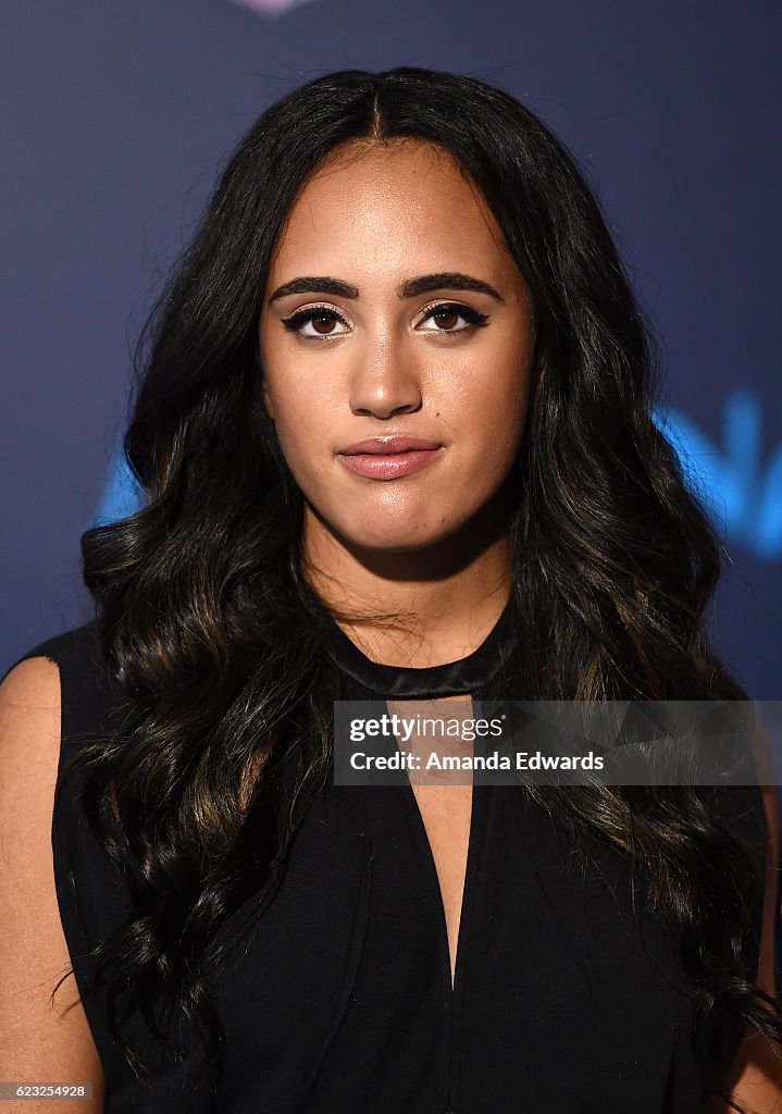Simora Johnson Simone Alexandra Johnson arrives at the AFI FEST 2016 Presented By ...