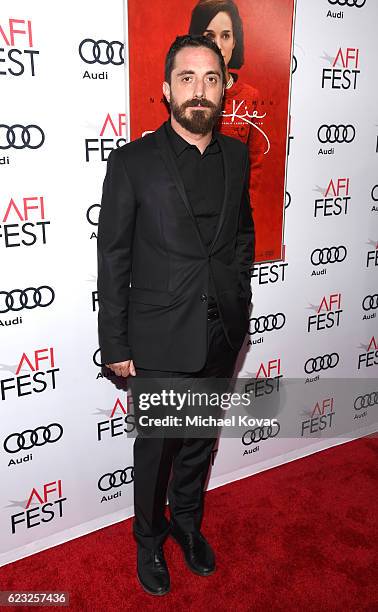 Director Pablo Larrain attends the premiere of 'Jackie' at AFI Fest 2016, presented by Audi at The Chinese Theatre on November 14, 2016 in Hollywood,...