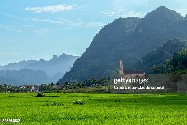 landscape in phong nha  province(vietnam) - phong nha kẻ bàng national park stock pictures, royalty-free photos & images