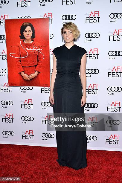 Greta Gerwig attends the AFI FEST 2016 Presented By Audi - Centerpiece Gala - Screening Of Fox Searchlight Pictures's "Jackie" at TCL Chinese Theatre...