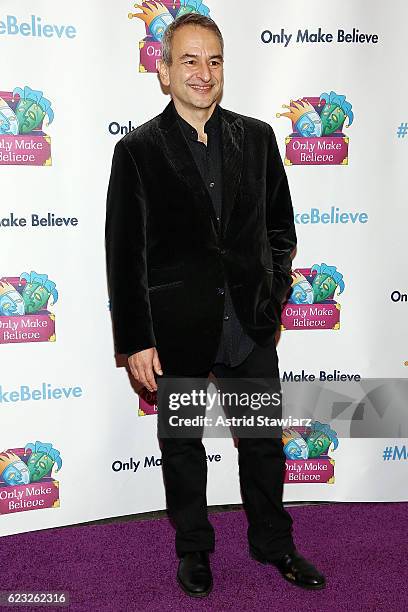 Joe DiPietro attends 2016 Only Make Believe Gala at St James Theater on November 14, 2016 in New York City.