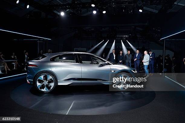 Jaguar has revealed its first-ever electric car - the Jaguar I-PACE Concept - in the world's first, live cross-continent Virtual Reality car reveal...