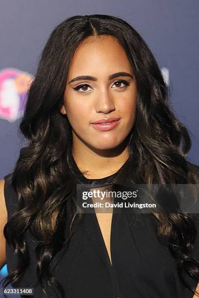 Simone Alexandra Johnson arrives at the AFI FEST 2016 presented by Audi premiere of Disney's "Moana" held at the El Capitan Theatre on November 14,...