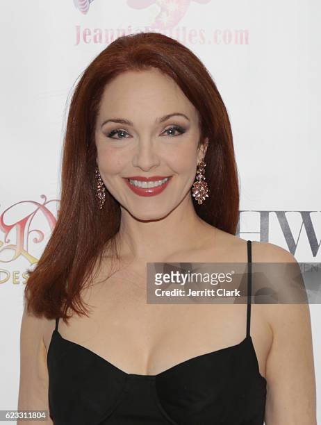 Actress Amy Yasbeck attends An Enchanted Evening With Mario AC Della Casa - Fundraiser For John Ritter Foundation And Beverly Hills Women's Club at...