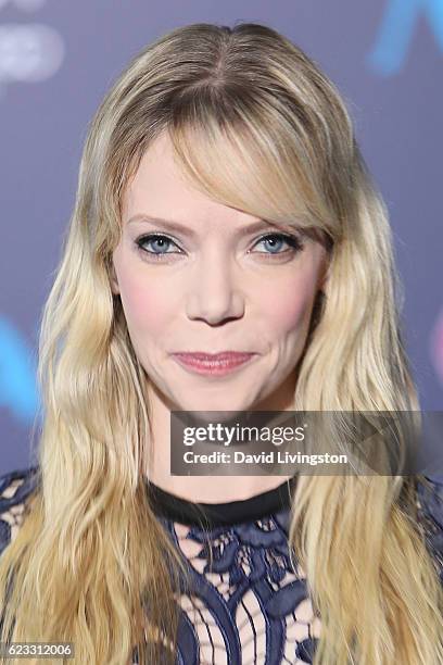 Actress Riki Lindhome arrives at the AFI FEST 2016 presented by Audi premiere of Disney's "Moana" held at the El Capitan Theatre on November 14, 2016...