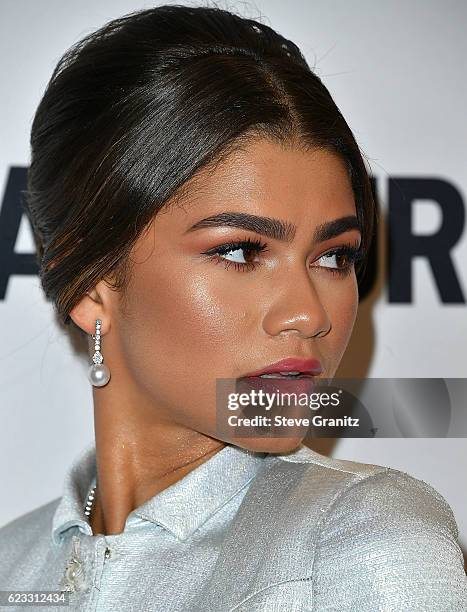 Zendaya Coleman arrives at the Glamour Women Of The Year 2016 at NeueHouse Hollywood on November 14, 2016 in Los Angeles, California.