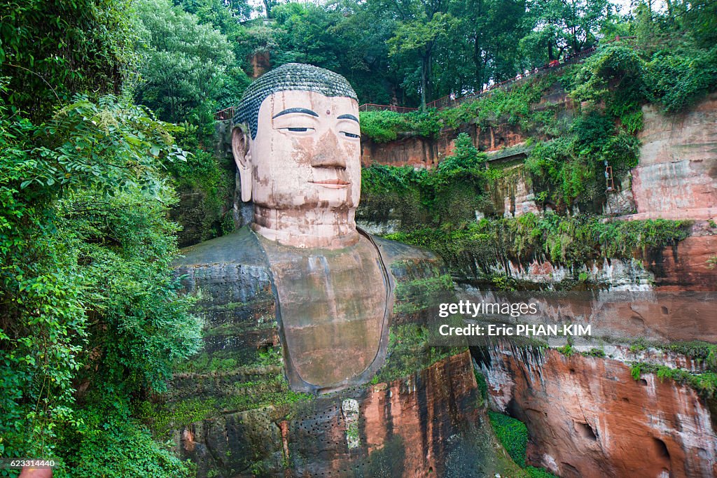 Gian Buddha, LeShan, SiChuan, China