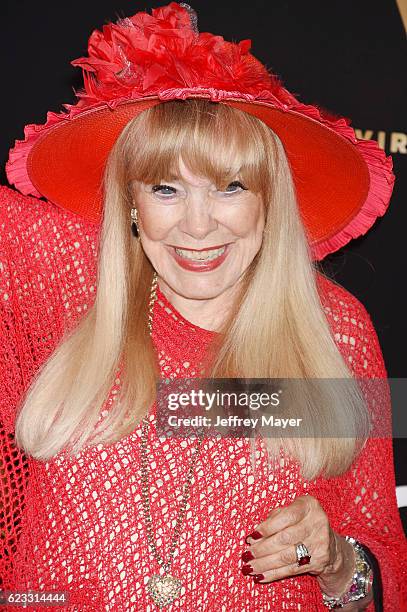 Actress Terry Moore arrives at the 20th Annual Hollywood Film Awards at The Beverly Hilton Hotel on November 6, 2016 in Los Angeles, California.