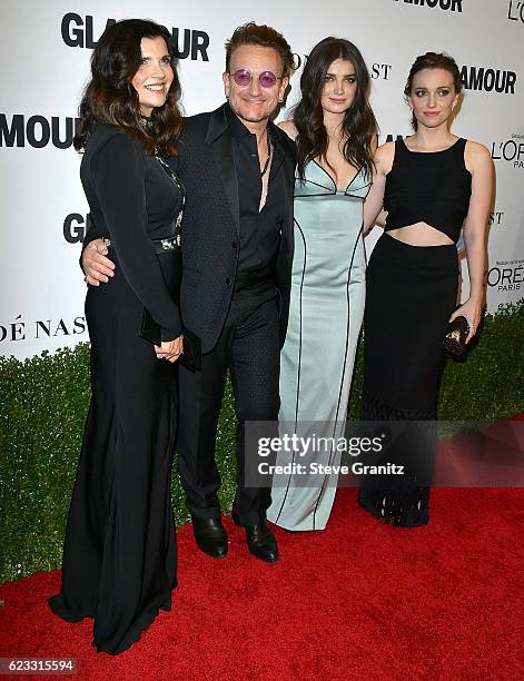 Bono arrives at the Glamour Women Of The Year 2016 at NeueHouse Hollywood on November 14, 2016 in Los Angeles, California.