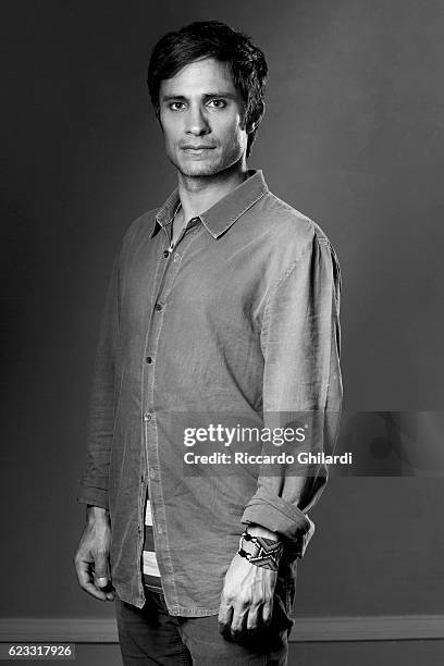 Actor Gael Garcia Bernal is photographed for Self Assignment on June 18, 2016 in Rome, Italy.