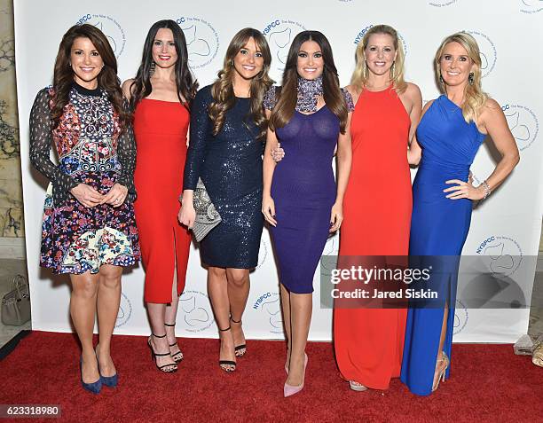 Gigi Stone Woods, Danielle Yancey, Kyle Nolan, Kimberly Guilfoyle, Cheryl Casone and Heather Childers attend The New York Society for the Prevention...