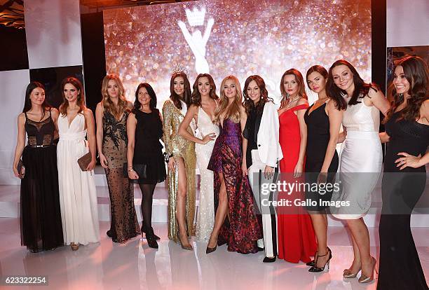 Miss Polonia 2016; Izabella Krzan and ther candidates as well as former Miss' Polonia attend the final gala of Miss Polonia 2016 beauty pageant on...