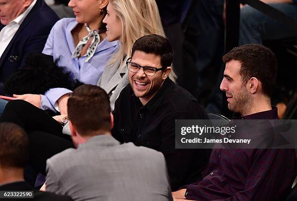 Jerry Ferrara attends New York Knicks vs Dallas Mavericks game at Madison Square Garden on November 14, 2016 in New York City.