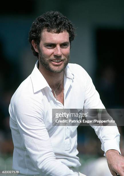 Greg Chappell of Australia during the 1980 tour of England, 6th August 1980.