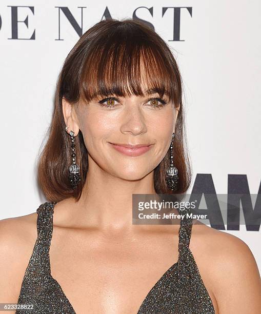 Actress/singer Rashida Jones arrives at the Glamour Women Of The Year 2016 at NeueHouse Hollywood on November 14, 2016 in Los Angeles, California.