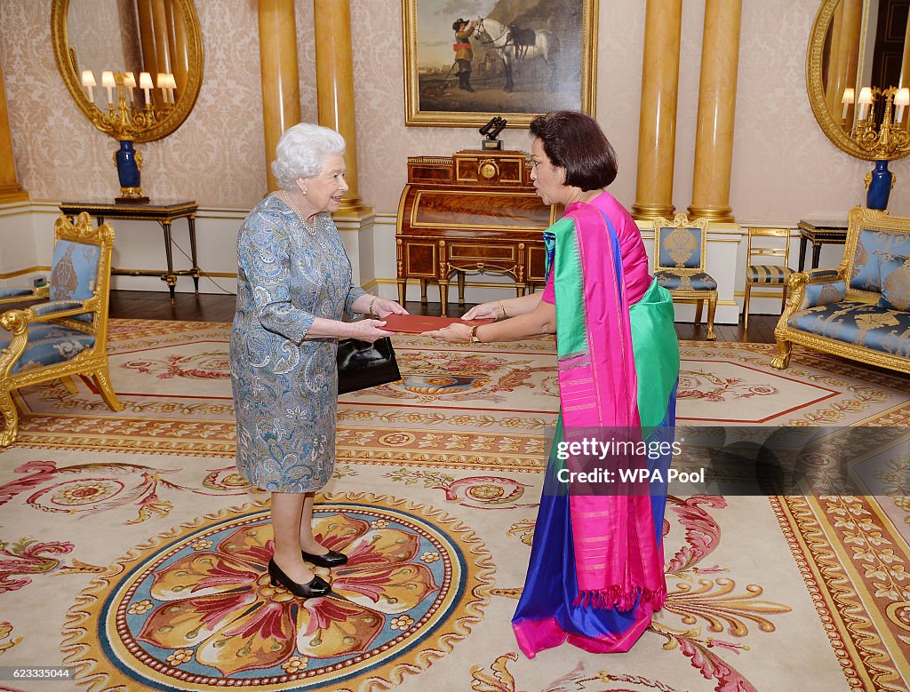 Audience at Buckingham Palace