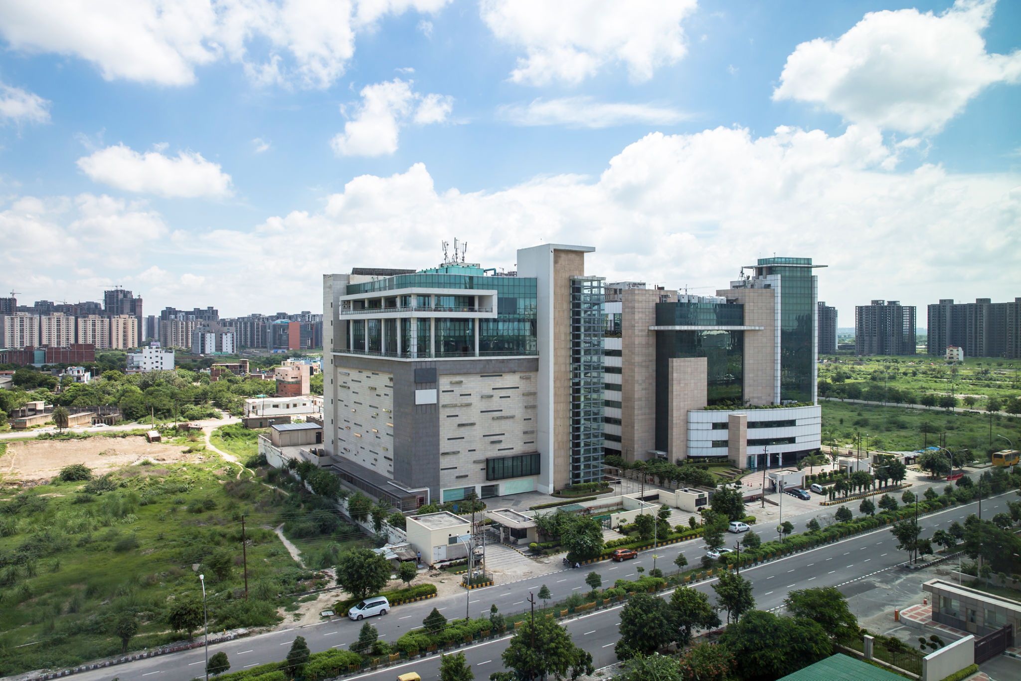 Noida cityscape