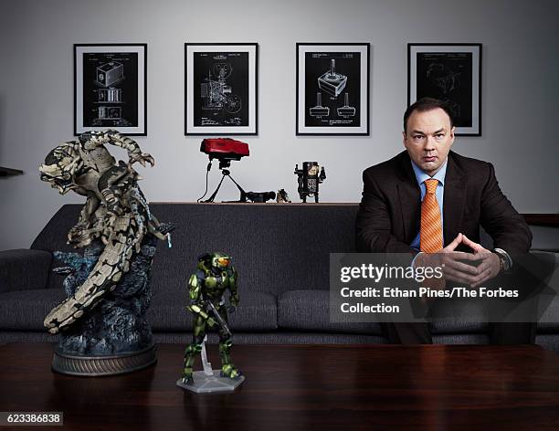 Legendary Pictures CEO Thomas Tull is photographed for Forbes Magazine on January 28, 2016 in Burbank, California. PUBLISHED IMAGE. CREDIT MUST READ:...