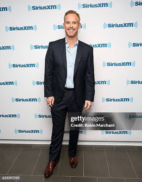 Joe Buck visits at SiriusXM Studio on November 15, 2016 in New York City.