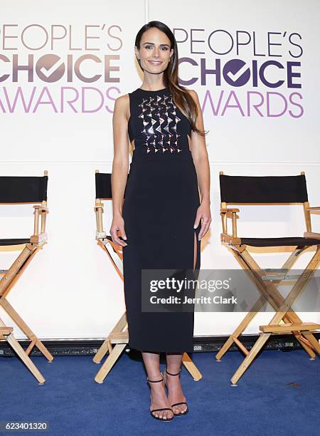 Jordana Brewster attends the People's Choice Awards Nominations Press Conference at The Paley Center for Media on November 15, 2016 in Beverly Hills,...